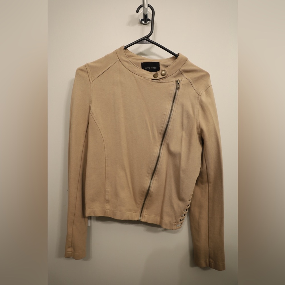 Love tree jacket - tan/camel